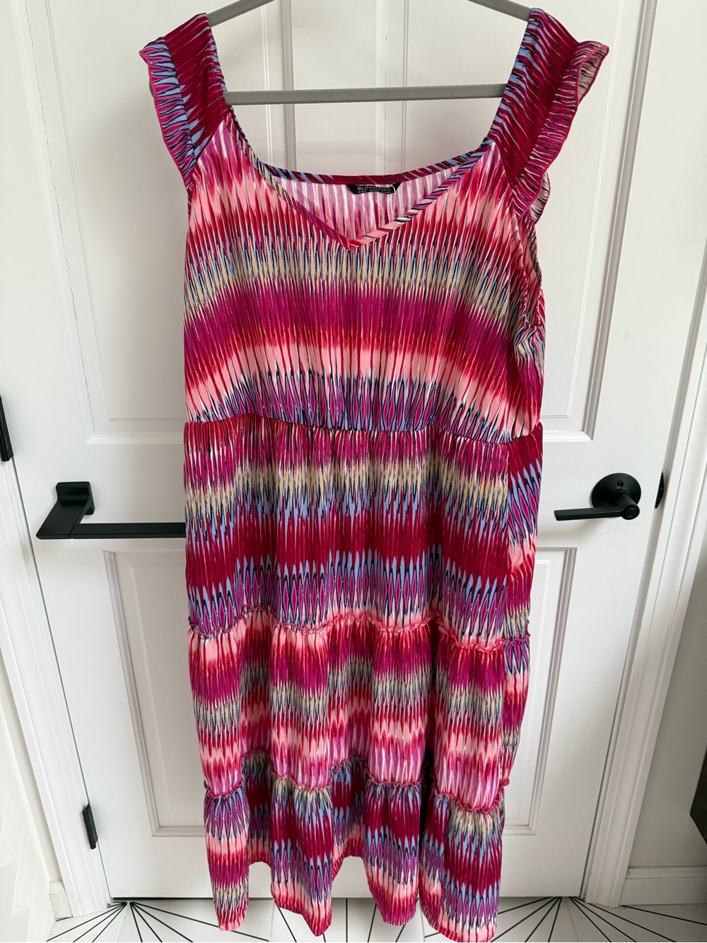 BloomChic Pink Multi-Color Maxi Dress